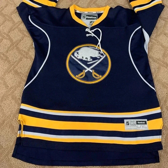 Reebok Buffalo Sabres NHL Hockey Jersey - Youth Large/ XL - Picture 5 of 12